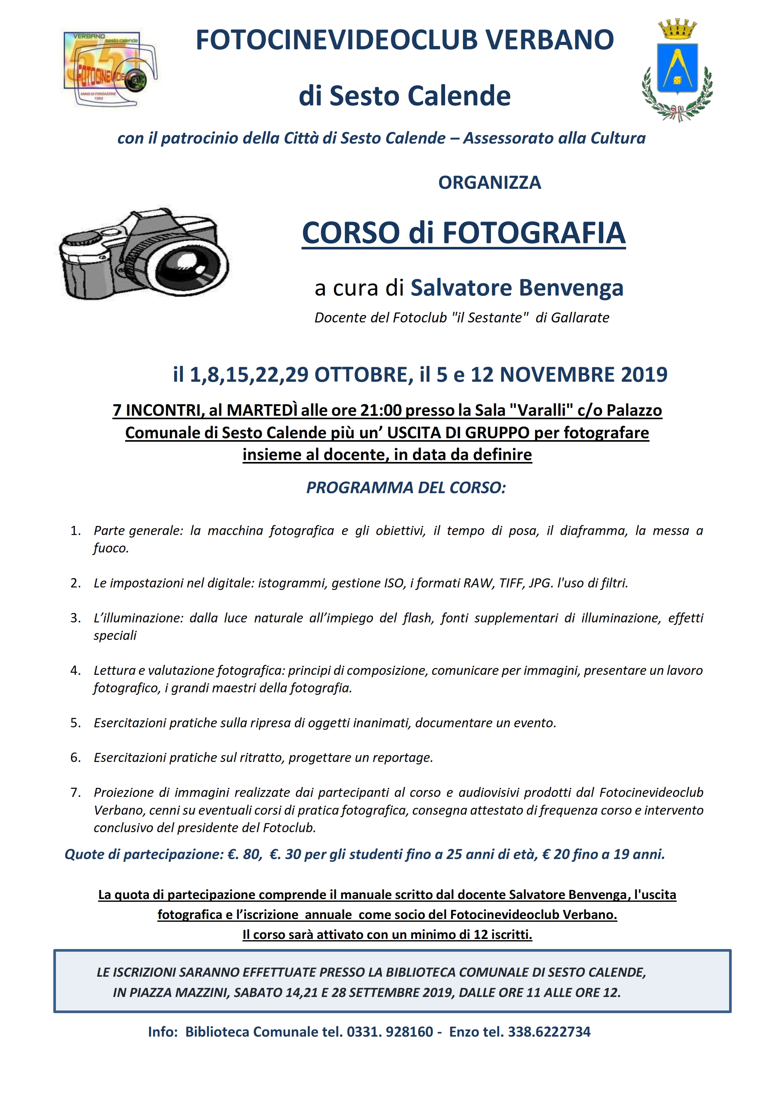 Corso di Fotografia